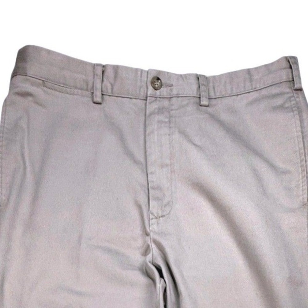 Banana Republic Men's Beige Cotton‎ Chino Pants Size 36L Classic Fit
